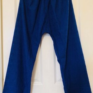 Spodnie bawelna niebieskie  S/M (226)