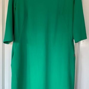 Sukienka zielona kieszenie XL/XXL (414)
