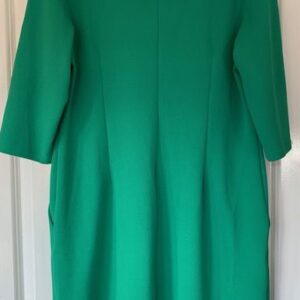 Sukienka zielona kieszenie XL/XXL (414)