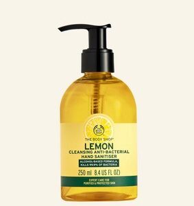 Lemon Cleansing Anti-Bacterial Hand Sanitiser 250 ml S064